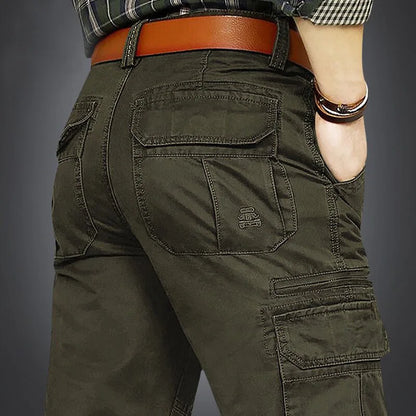 Men's Casual Cargo Tactical Pants for Outdoor & Training