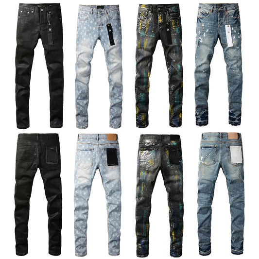 Classic Black Slim Fit Stretch Denim Jeans