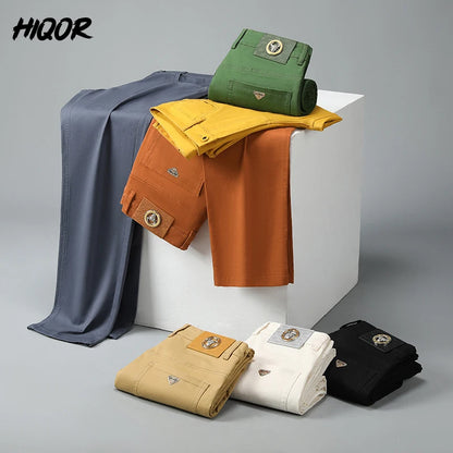 HIQOR 7-Color Men's Casual Straight Pants