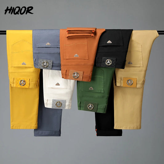 HIQOR 7-Color Men's Casual Straight Pants