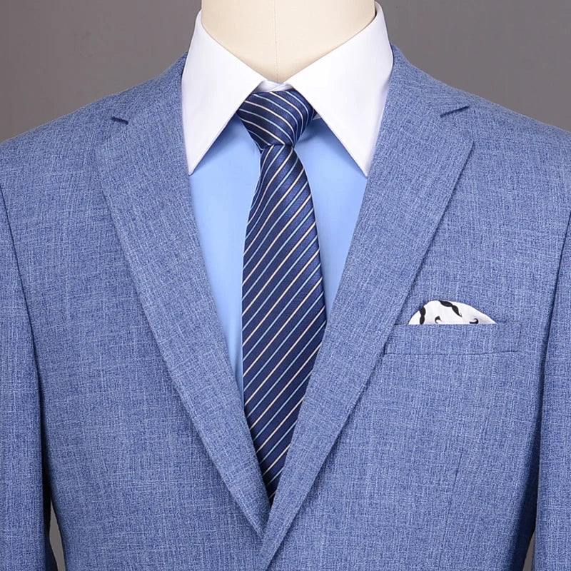 Slim-Fit French Men's Formal Shirt