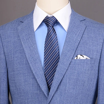 Slim-Fit French Men's Formal Shirt